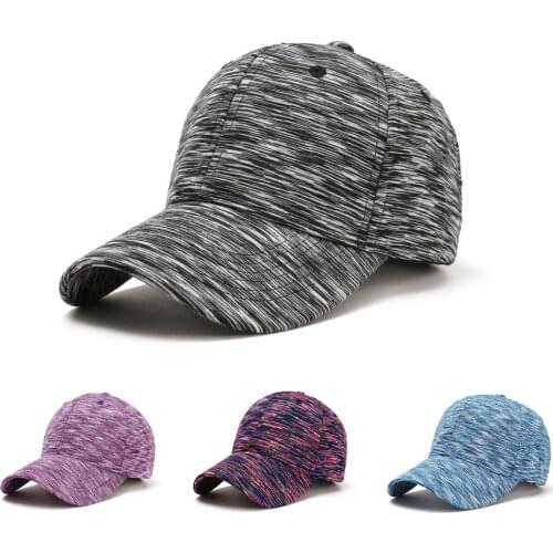 2020 Fashion Korean Outdoor Colorful Cotton Casual Baseball Cap Men Women Sun Visor Caps Wild Stripes Sports Hat Bone Gorras