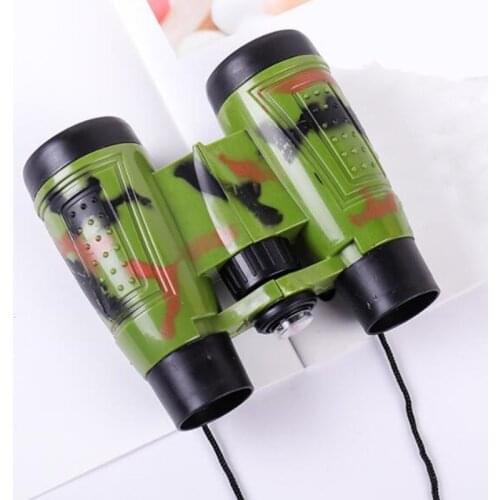 6X30 Childrens Folding Binoculars Childrens Toys Birthday Gift Outdoor Camping Mountaineering Tools Travel Field Glasses