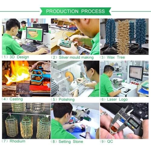 Private custom-made jewelry 18k&14k&S925 jewelry making