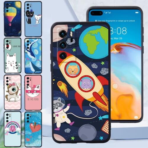 Phone Back Case for Huawei P20/P20 Pro/P20 Plus/P30/P30 Pro/P30 Plus/P30 LITE/P40 Pro/P Smart 2019/Honor 10 Lite 20 Lite