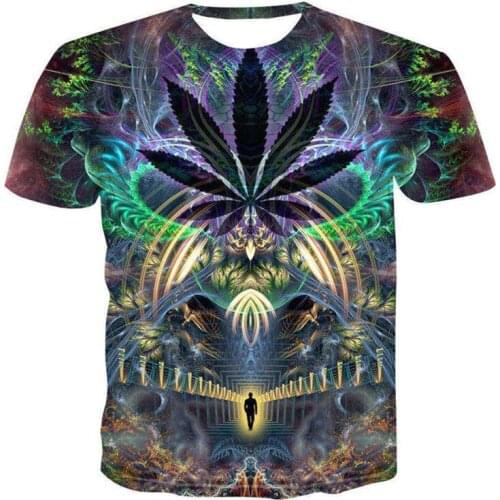 HOWL LOFTY 2021 T-Shirt psychedelic 3d Print t shirt Women Men Fashion Clothing Tops Outfits Tees Summer Style Plus Size 4XL