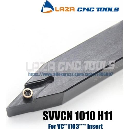 SVVCN1010H11 Indexable External turning tool holder,72.5 Deg SVVCN CNC Carbide Insert Turning Cutter,SVVCN Lathe machine Holder