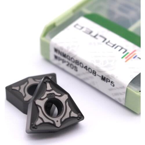 10PCS WNMG080408 MP5 WPP20S Tungsten Carbide External Turning Tool high quality