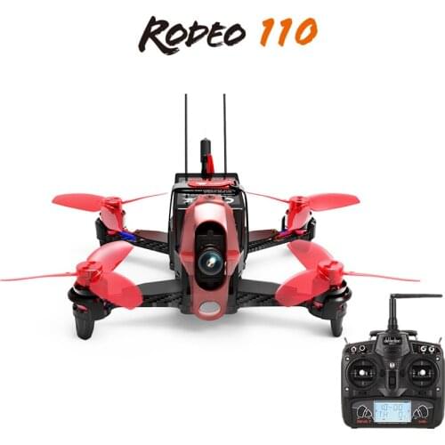 Hot Walkera Rodeo 110 With Devo 7 Remote Control 600TVL Camera RC Racing Drone RC Quadcopter RTF