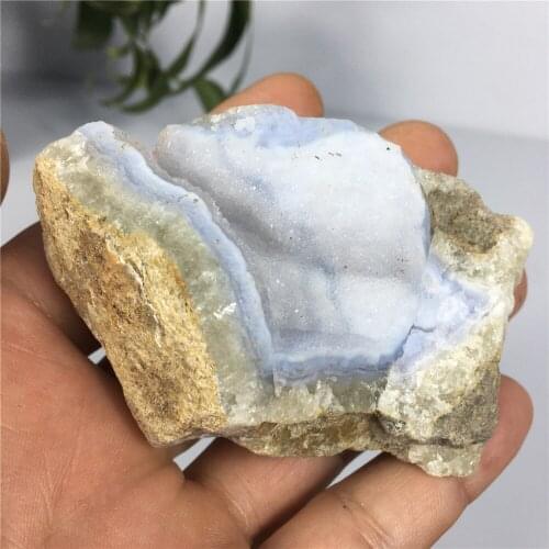 Natural Voog Quartz Crystal Cluster Healing Stones Specimen Home Crafts Decoration Gift Geode Blue Lace Agate