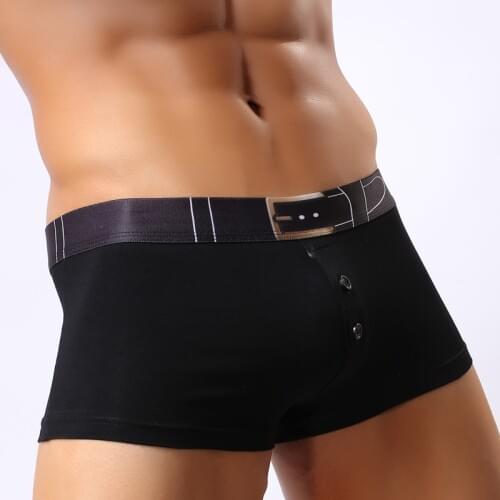 Underwear Men Boxers Cotton Underwear Sexy Man Panties Comfortable Breathable Underpants Male Boxer Soft Undershorts