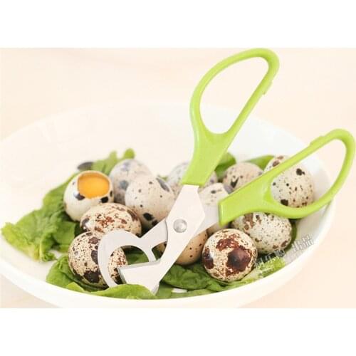 Quail Dove Bird Turtle Egg Scissors Cracker Opener Cigar Cutter Stainless Steel Blade Tool