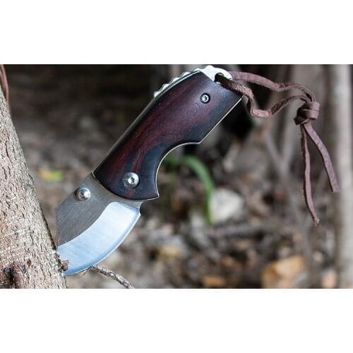 High hardness bearing folding sharp mini knife 9cr18 blade pocket outdoor camping Tactical Survival fruit Utility knives EDC too