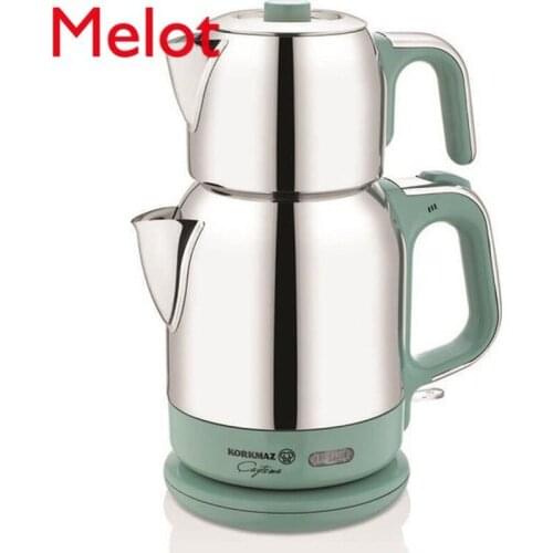 Steel Tea Machine Turkish Electric Teapot, Tea Kettle Machine Maker, Samovari Turkish Tea Maker,Tea Urn