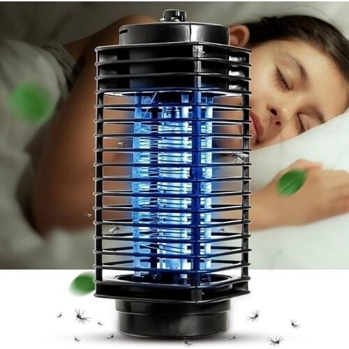 Super Trap Electric Photocatalyst Mosquito Pest Fly Bug Insect Wasp Killer Mosquito Repellent Night Lamp LED US/EU Plug
