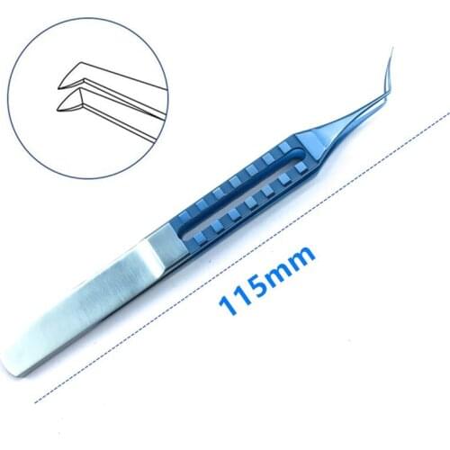 Titanium Ultrata Style Capsulorhexis Forcep 115mm ophthalmic eye instrument
