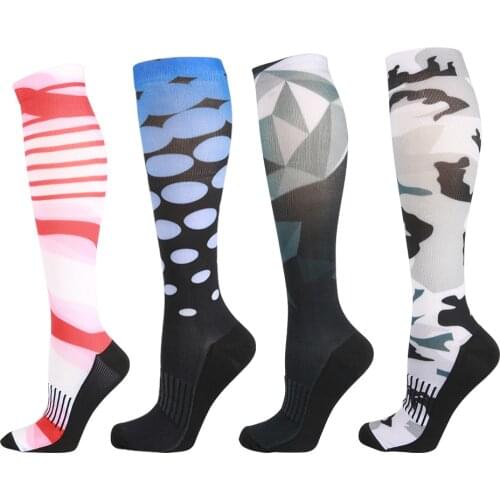 Unisex Outdoor Compression Sport Running Cycling Socks Bikes Basketball Football Climbing Hiking Camping Socks Men Women Socks