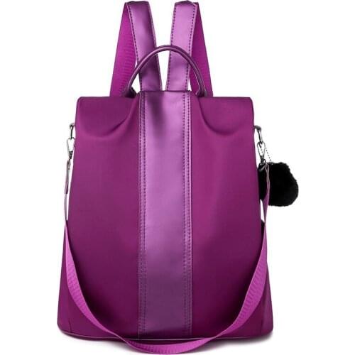 2019 Female Oxford Backpacks For Teenage Girls Sac A Dos Ladies Bagpack Female Back Pack Preppy Style School Bags For Girls