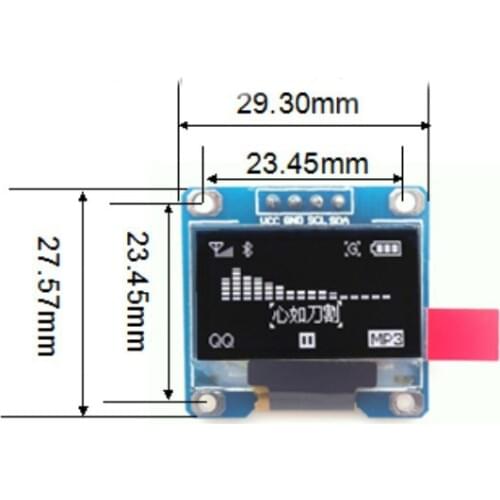 0.96inch Oled Display Module 128*64 Oled lcd display i2c 0.96 iic Serial 128x64 for Arduino Color option