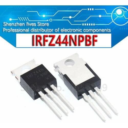 10PCS IRFZ44N TO220 IRFZ44NPBF TO-220 IRFZ44 FZ44N new and original IC