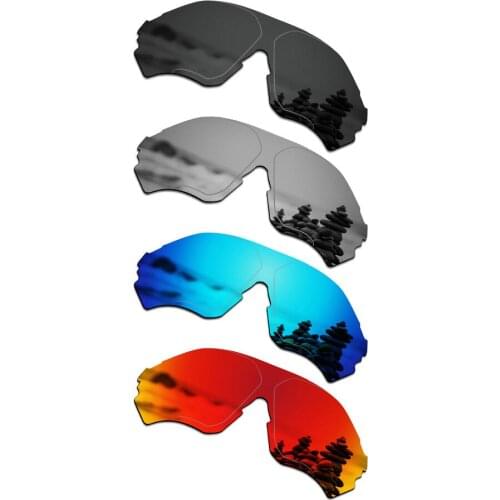 SmartVLT 4 Pieces Polarized Sunglasses Replacement Lenses for Oakley EVZero Range - 4 Colors