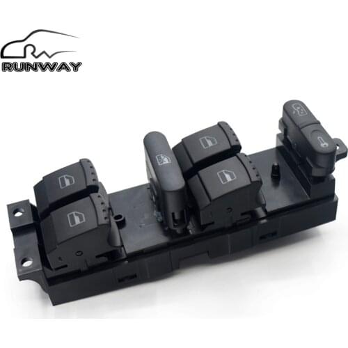 Free shipping Hight Quality Master Electronic Window Control Switch Button For Volkswagen VW 99-04 Golf Jetta MK4 Passat B5