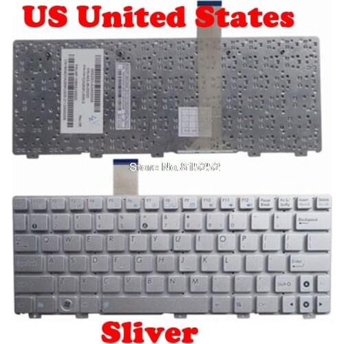 Laptop Keyboard For ASUS EPC 1015 1015B 1015P 1015T Sliver US United States MP-10B63US65287 04GOA293KUS00-2 0KNA-293US021