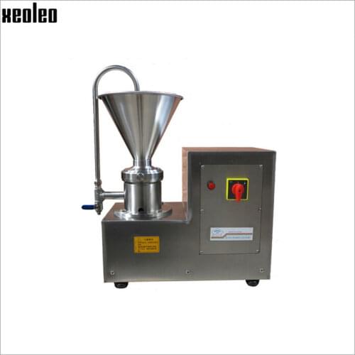 XEOLEO Colloid Mill Machine Peanut Butter Machine Mill Soybean Maker Refining Machine Grinding Sesame/Walnuts or other Nuts 750W