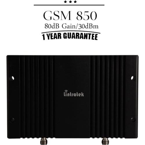 Lintratek 80dB Gain GSM/CDMA 850 mhz Mobile Signal Booster MGC Function LCD Display 30dBm Cell Amplifier Repetidor De Celular#30