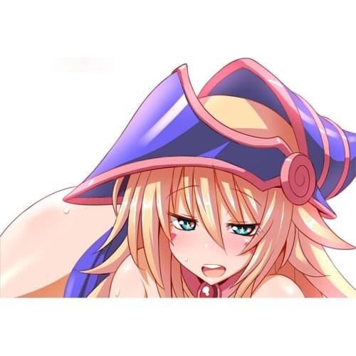 Personality Dark Magician Girl Car Sticker Decal Air Conditioner Windshield Laptop VR Anime Surfboard Graphics Apply To Car Door