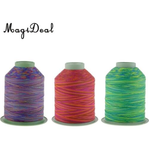 Fishing Rod Building Thread Line Rod Repairing Guide Wrapping Fixing Thread Line 1640yds Gradient Color