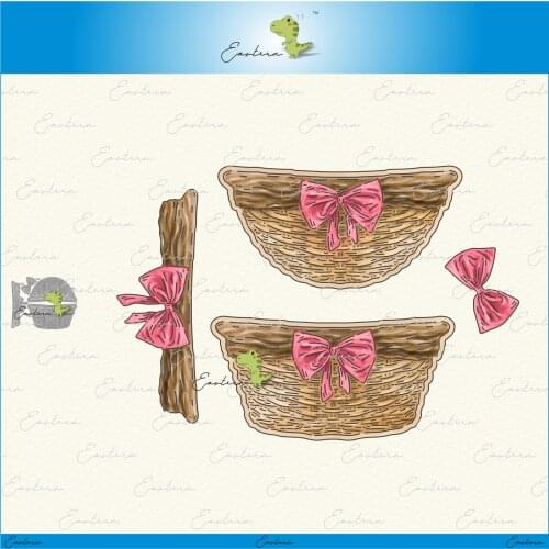 Small basket metal cutting dies 2020 new diy mould Scrapbooking Paper Making Embossing tools die cuts crafts dies