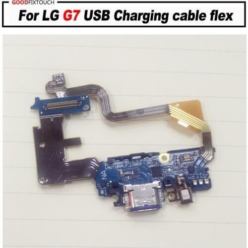 Original For LG G7 USB Dock charger connector cable Repair Spare Parts replacement for G710 G710EM G710PM G710VMP G7 ThinQ