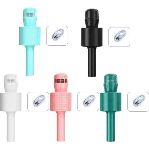 K9 ABS Energy-saving 4D Stereo Sound Microphone Professional Handheld Portable Bluetooth Wireless Mic Speaker for Karaoke