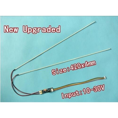 420mm LED Backlight Lamps For update LCD Monitor 19 inch with 75leds LED strip for LCD 2pcs/lot Can be cut by every 3 lamps