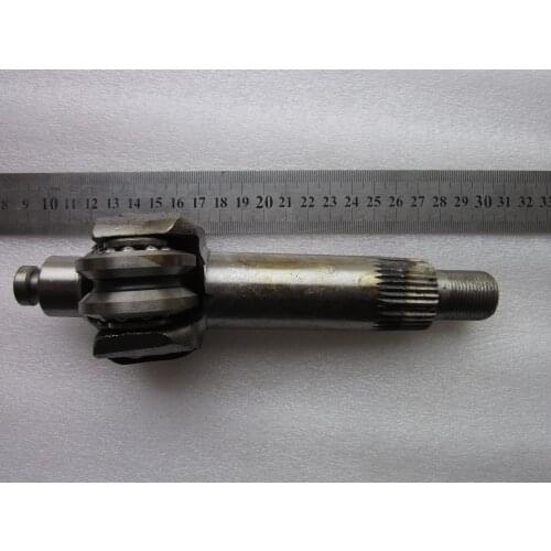 Pitman arm shaft/ steering column with worm assembly for Shenniu 254 tractor. part number