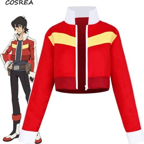 Voltron:Legendary Defender Keith Red Jacket for women men Halloween cosplay costume Top Coat Outfit