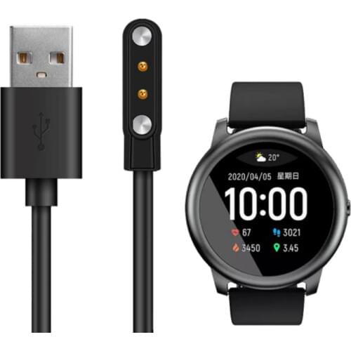 Smart Watch Charging Cable Wristwatch Charging Cord With USB Connector Replacement For Haylou Solar LS01 LS02 LS05