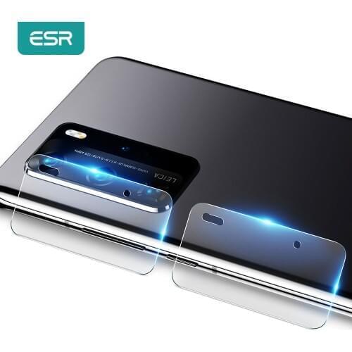 ESR 2pcs Lens Film for HUAWEI P40 Pro Camera Tempered Glass for Huawei P20 P30 Pro Mate 20 Pro Screen Protector Mate 30Pro Film
