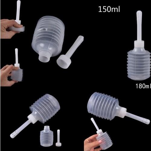 2Pcs Bidet Accessories Cleaning Butt Plug One-time Enema Rectal Syringe Anal Vaginal Cleaner Disposable Enemator Douche Colon