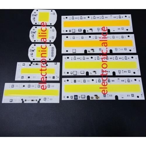 220V 20W 30W 50W 70W 100W LED Floodlight COB Chip, Integrated Smart IC Driver