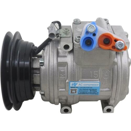 10PA15L 10PA15C AUTO CAR AC Compressor for Toyota Land Cruiser 80 series 447200-0982 447200-0986 447100-7040 88310-60770