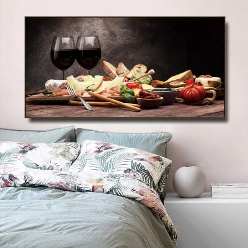 Large 5D Diy Diamond Painting Diamond Embroidery Vineyard Bread food Kitchen Full Drill Square Round Mosaic RhinestonesZP-3435