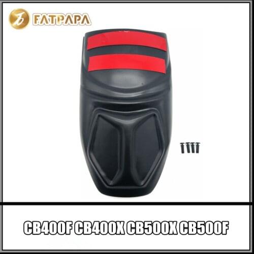 Motorcycle fenders lengthened Fit For Honda CB400F CB400X CB500X CB500F black