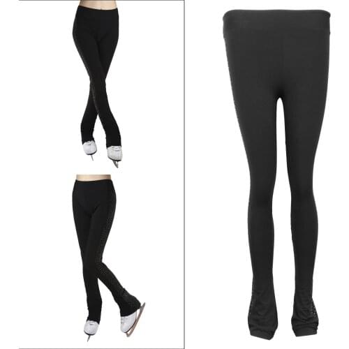 Ice Skating Long Pants Adult Kid Child Girl Women Figure Skating Trousers Tights