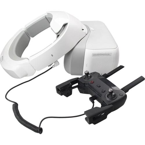 For DJI Spark Transmitter Controller to DJI Goggles FPV VR Glasses Spring Data Cable Wire Max Length 1.5M
