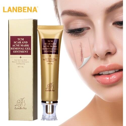 LANBENA Acne Scar Removal Cream Skin Repair Face Cream Acne Spots Acne Treatment Blackhead Whitening Cream Stretch Marks 30ml