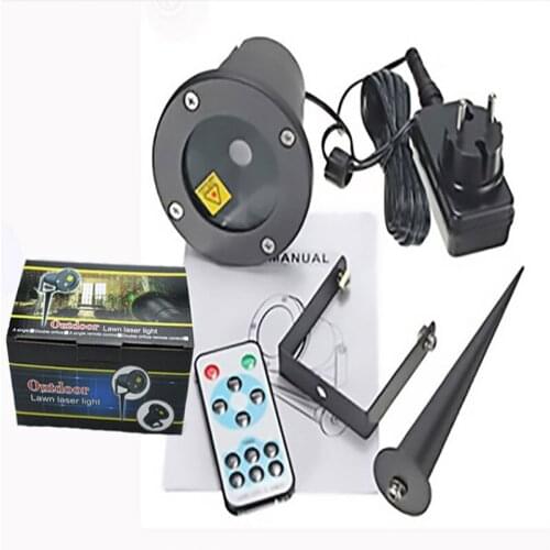 Sky Star Laser Lights Landscape Projector Lights Outdoor Waterproof red blue Laser Lamp for Outdoor Party Garden Lawn Laser Lamp