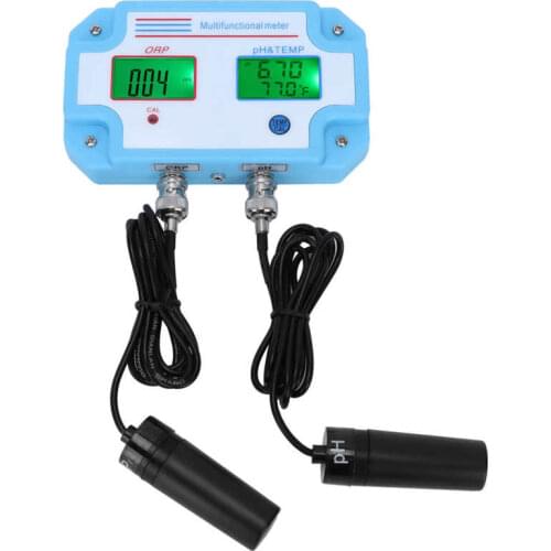 Multifunction Water Quality Tester 3in 1 ORP/PH/Temp Water Quality Monitoring pH 0.00-14.00 PH Measurement Tools