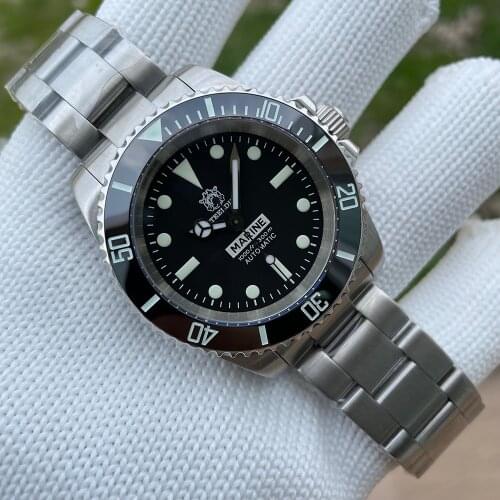 STEELDIVE SD1954 mens dive watches luxury brand,sport men automatic mechanical watch 200m waterproof wristwatch NH35