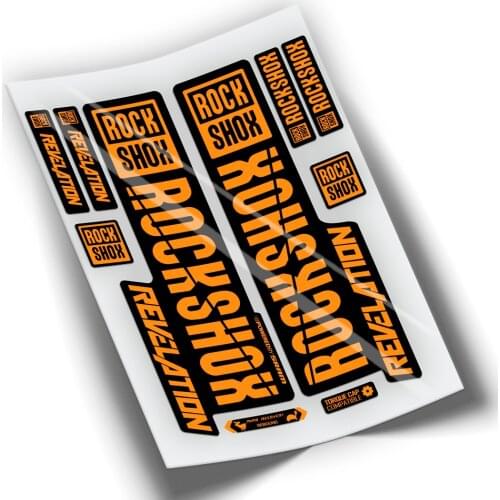 Pegatinas hairpin clip ROCKSHOX REVELATION 2019 WP270