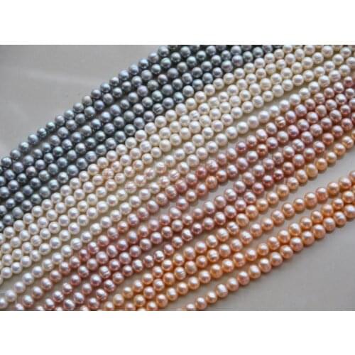 Wholesale Freshwater pearl 7-8mm Cultured Pearl Loose Bead 15