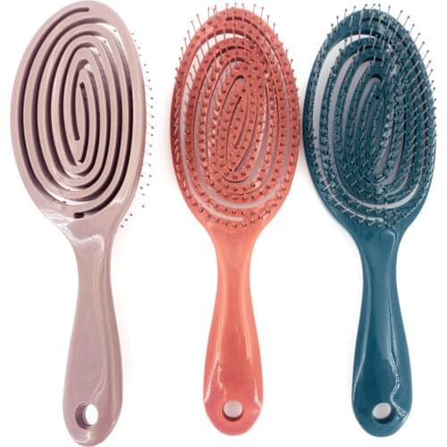 Relaxing Elastic Massage Comb Portable Hair Brush Massage Brush Magic Brushes Head Combs Scalp Massage Brush Wet And Wavy Bundl