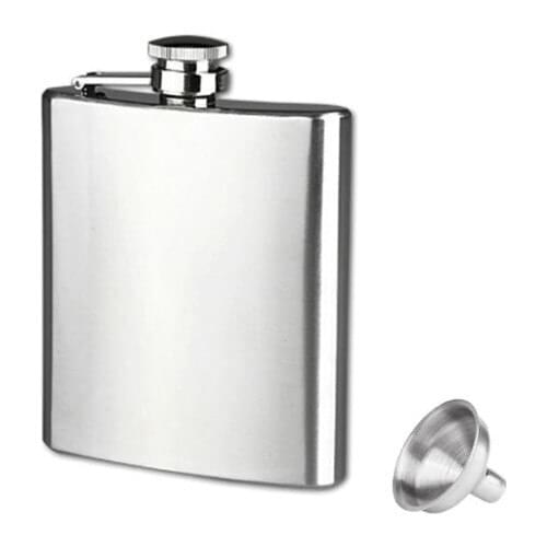 Solar Steel 7 Oz 200 Ml Drink Flask Py487