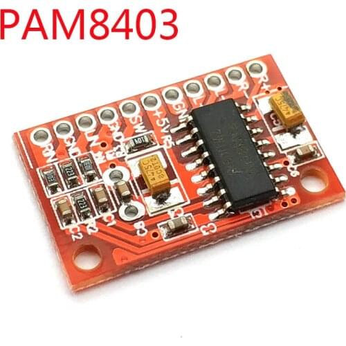 3W*2 Mini Digital Power Audio Amplifier Board USB DC 5V Power Supply PAM8403
